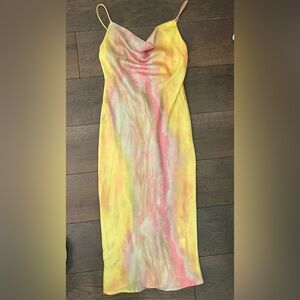 HELLO MOLLY MIDI LENGTH SLIP DRESS